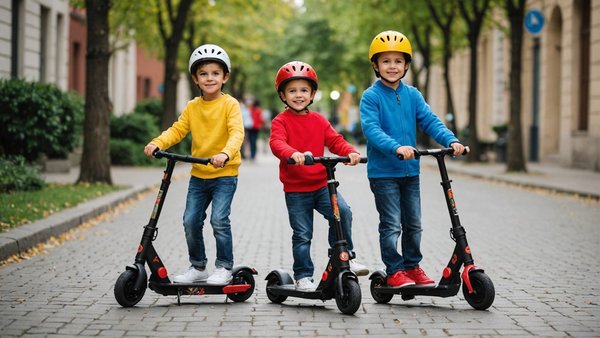 Des trottinettes durables et stylées pour enfants 6-12 ans